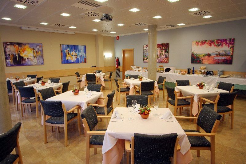 אחייה דה לוס קביירוס Hotel Salvevir מסעדה תמונה